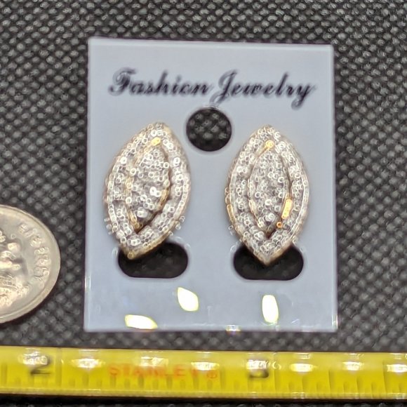 Genuine Diamond 14k Yellow Gold over Sterling - Picture 2 of 3